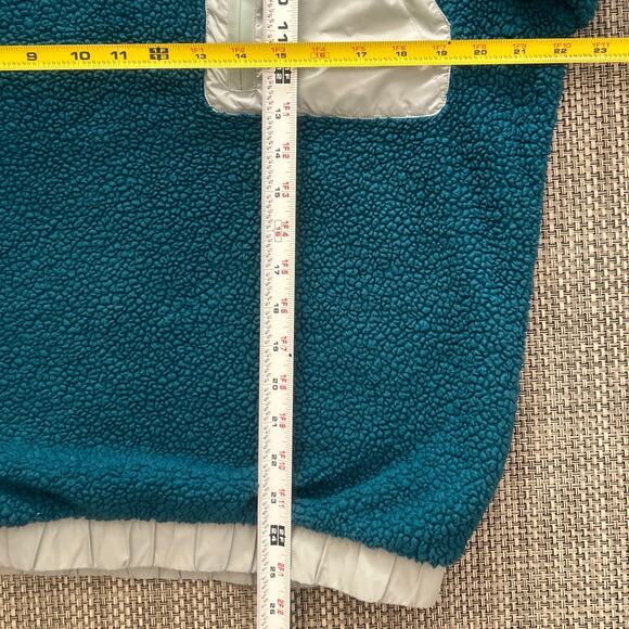 UGG Niko Sherpa Cotton Long Sleeved Front Zip Pocket Banded Bottom CrewneckTop s - Picture 6 of 6